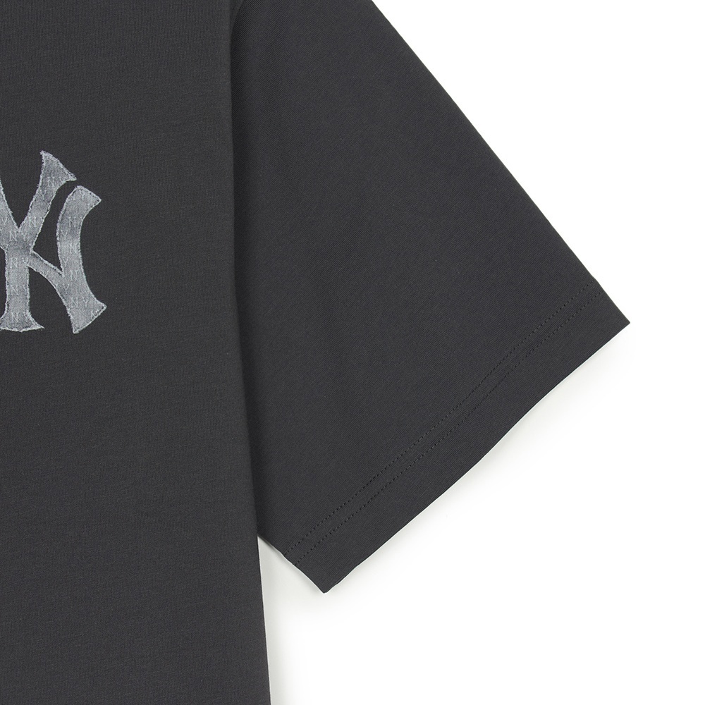 MLB 仿丹寧速乾短袖T恤 Monogram系列 紐約洋基隊 (3ATSM0953-50CGS)