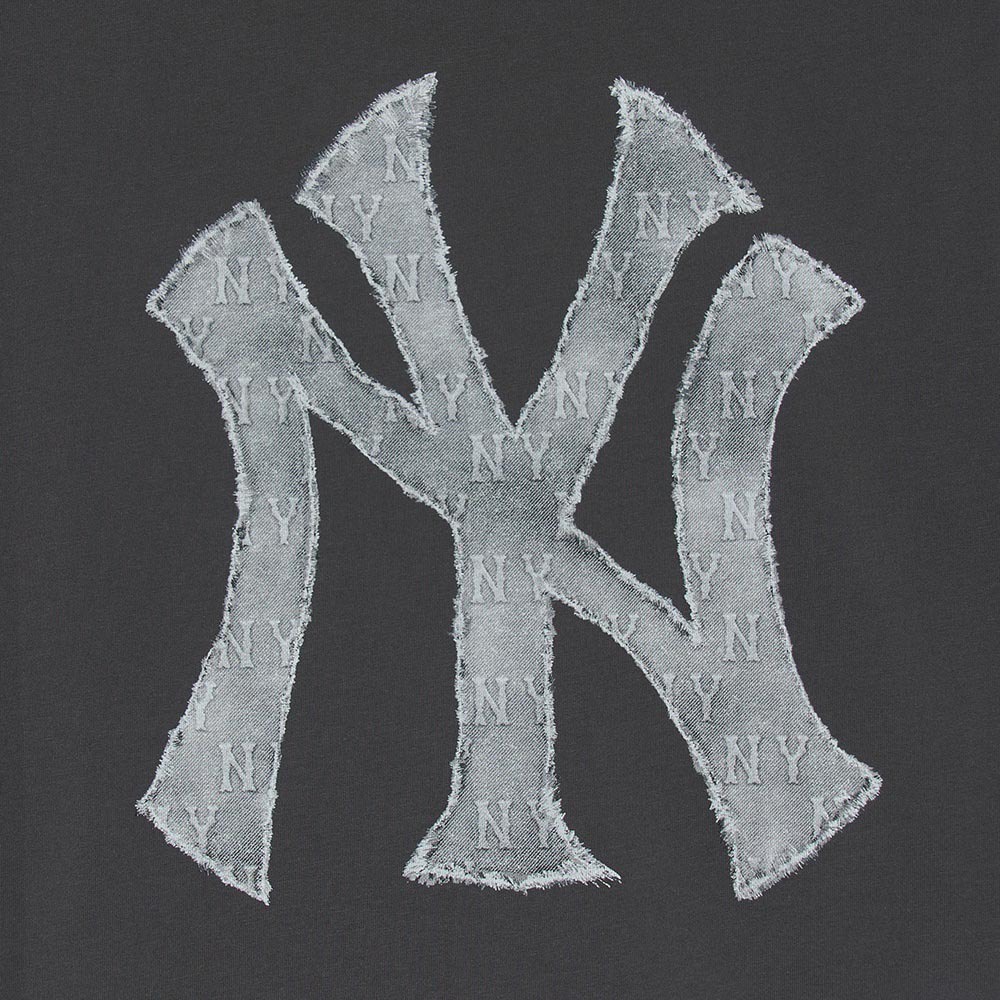 MLB 仿丹寧速乾短袖T恤 Monogram系列 紐約洋基隊 (3ATSM0953-50CGS)