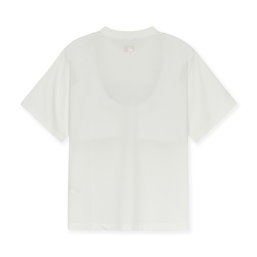 MLB 仿牛仔丹寧短袖T恤 Monogram系列 紐約洋基隊 (3ATSM1153-50IVS)