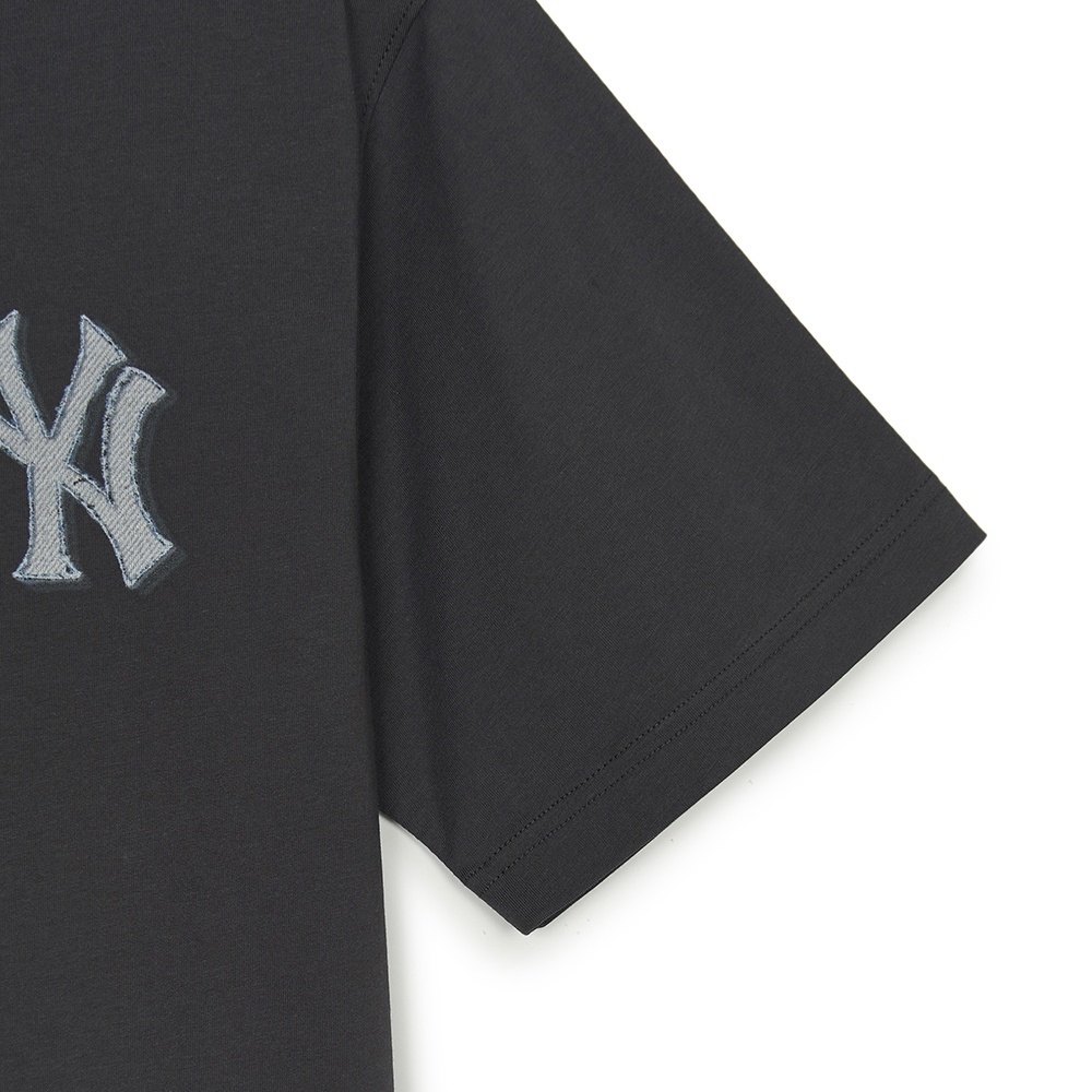 MLB 仿丹寧速乾短袖T恤 Monogram系列 紐約洋基隊 (3ATSM1053-50CGS)