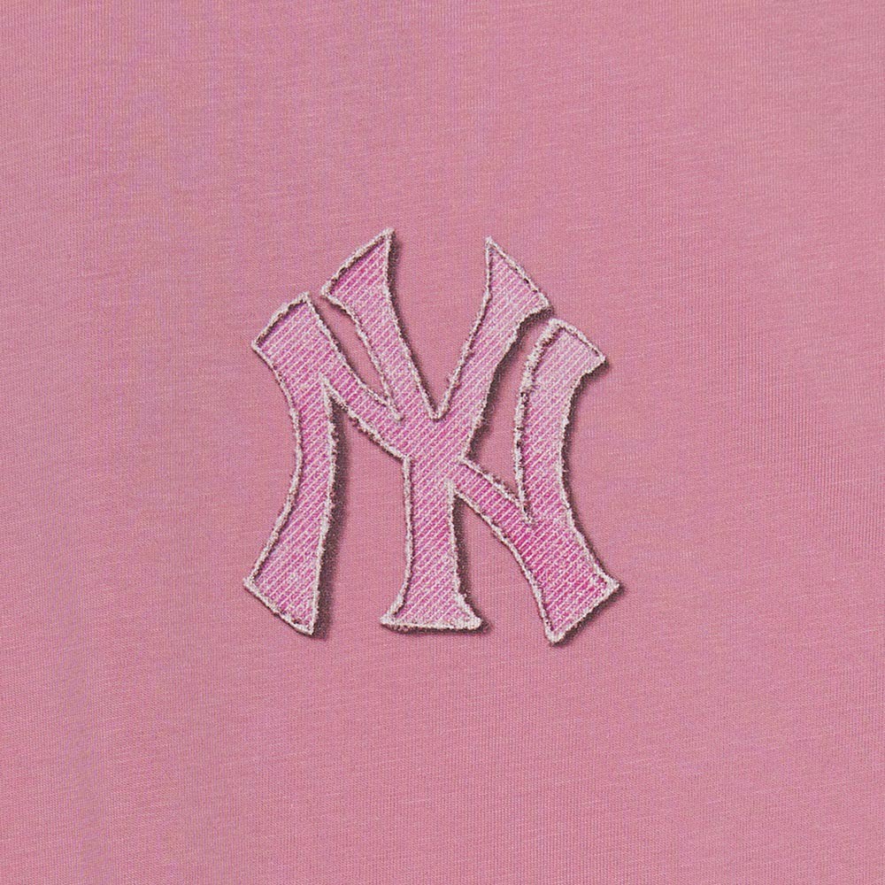 MLB 仿丹寧速乾短袖T恤 Monogram系列 紐約洋基隊 (3ATSM1053-50PKP)