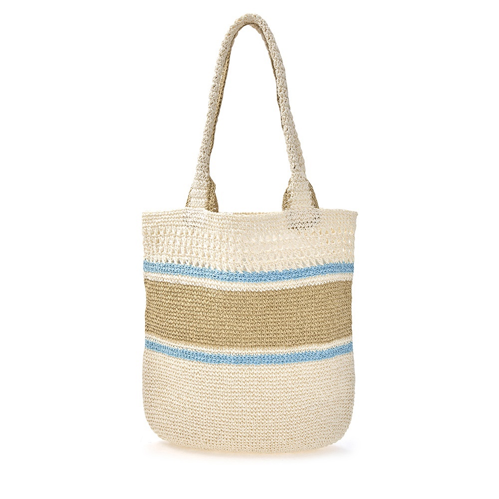 MLB 夏日針織托特包 紐約洋基隊 (3AORR0153-50IVS)