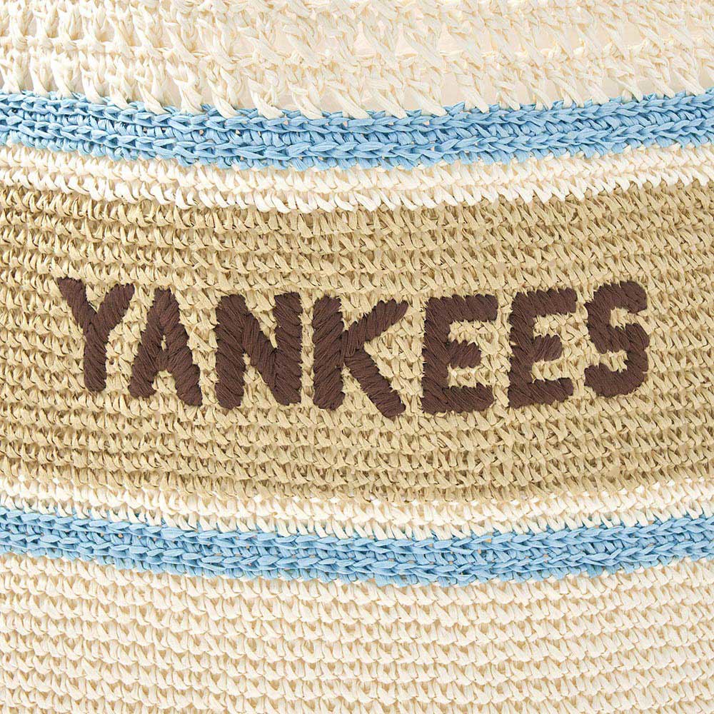 MLB 夏日針織托特包 紐約洋基隊 (3AORR0153-50IVS)