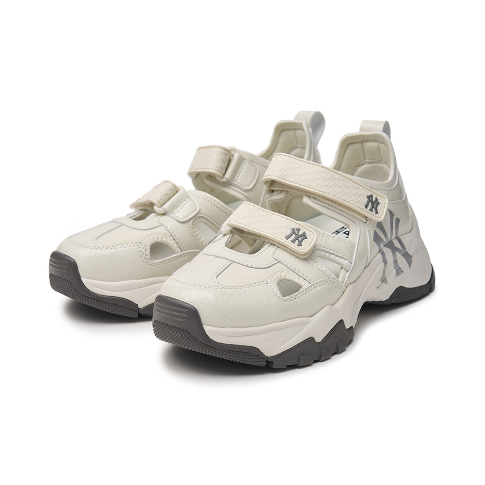 MLB 瑪莉珍運動鞋 休閒鞋 Big Ball Chunky Mask 運動休閒鞋 紐約洋基隊 (3ASDBCL53-50WHS)