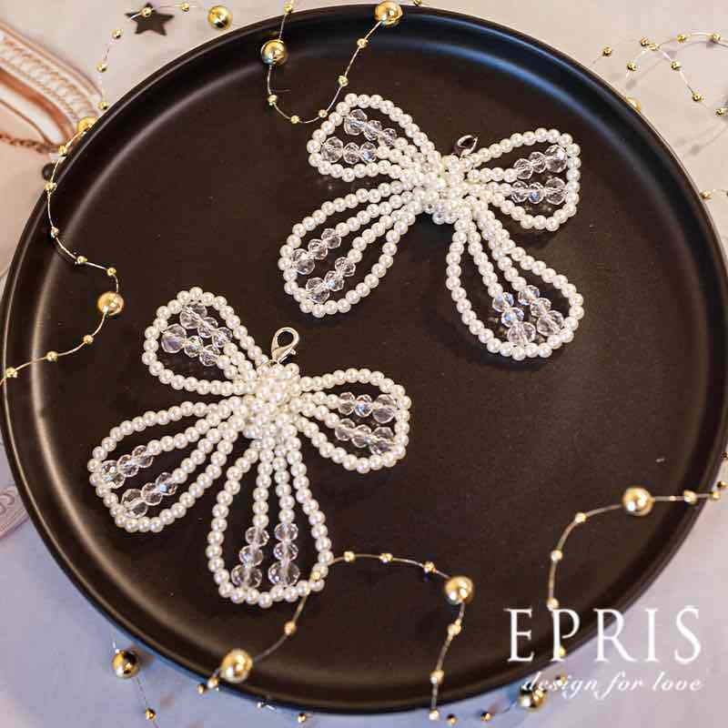 鞋帶扣飾品｜珠珠天使鞋帶扣-CD002 包包裝飾 鞋裝飾 送禮 婚鞋配件 約會穿搭 宴會鞋飾 可拆式鞋扣