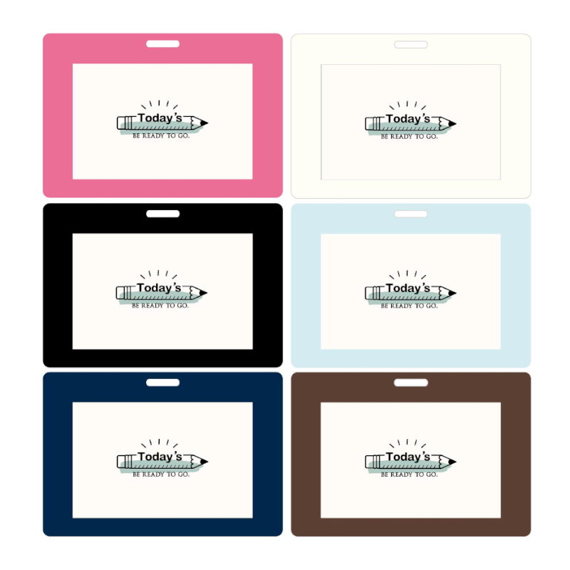 簡單生活 雙層悠遊證件套(橫式)-粉紅/黑色/深藍/白色/淺藍/咖啡