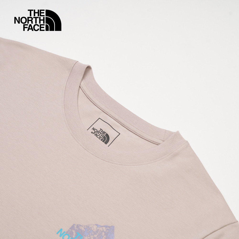 The North Face北面男款灰色吸濕排汗短袖T恤｜8D7E1OA