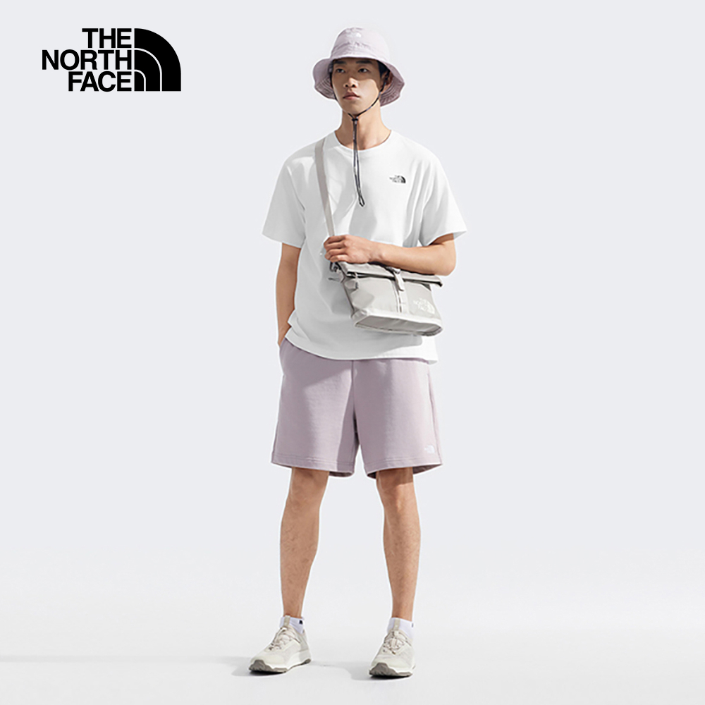 【10/25 12點週末限定】The North Face北面男女款白色純棉舒適透氣短袖T恤｜8D83FN4