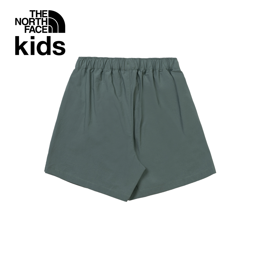The North Face北面兒童綠色UPF防曬短裙｜8C0MHCH