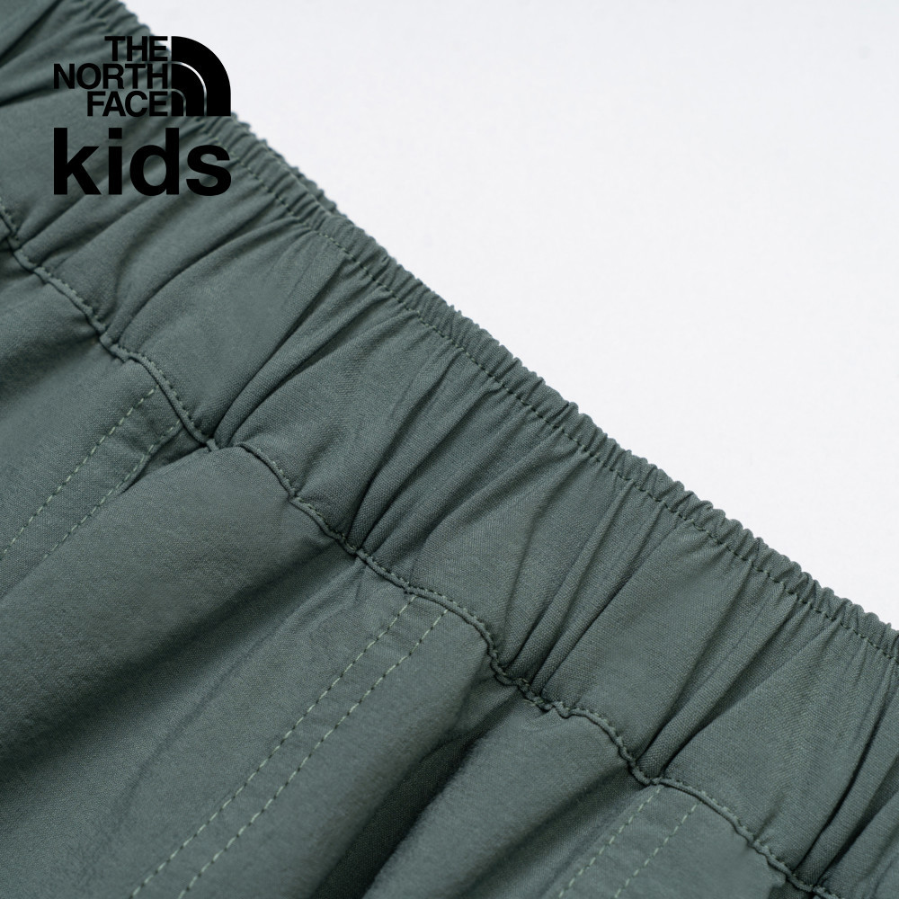 The North Face北面兒童綠色UPF防曬短裙｜8C0MHCH