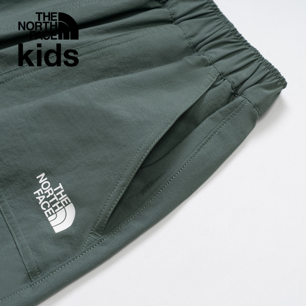 The North Face北面兒童綠色UPF防曬短裙｜8C0MHCH