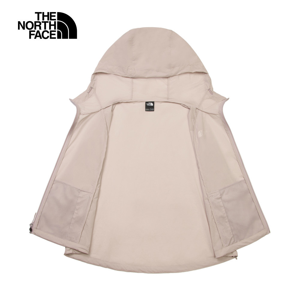 The North Face北面女款灰色DWR防潑水防風外套｜8C521OA