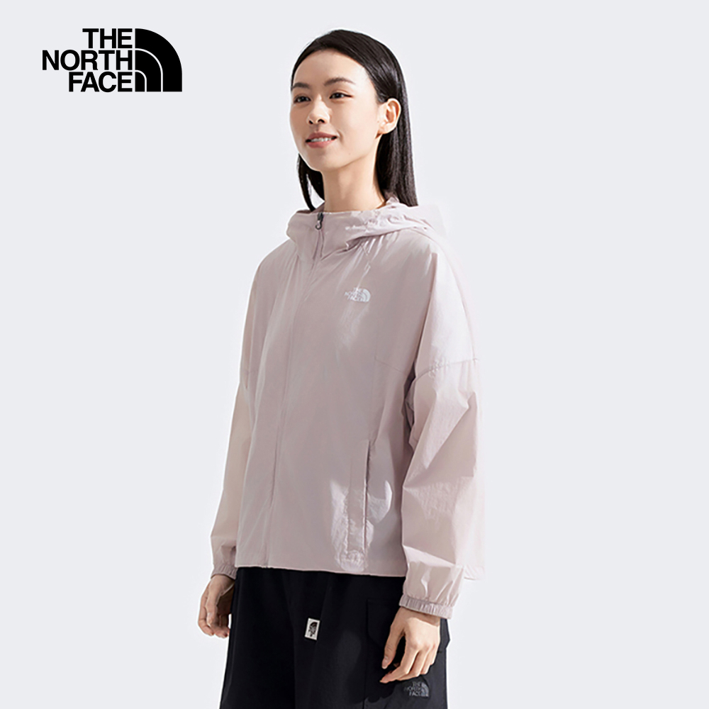 The North Face北面女款灰色DWR防潑水防風外套｜8C521OA