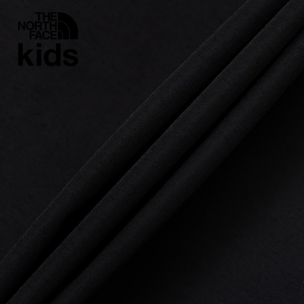 The North Face北面兒童黑色DWR防潑水背心｜8CM3JK3