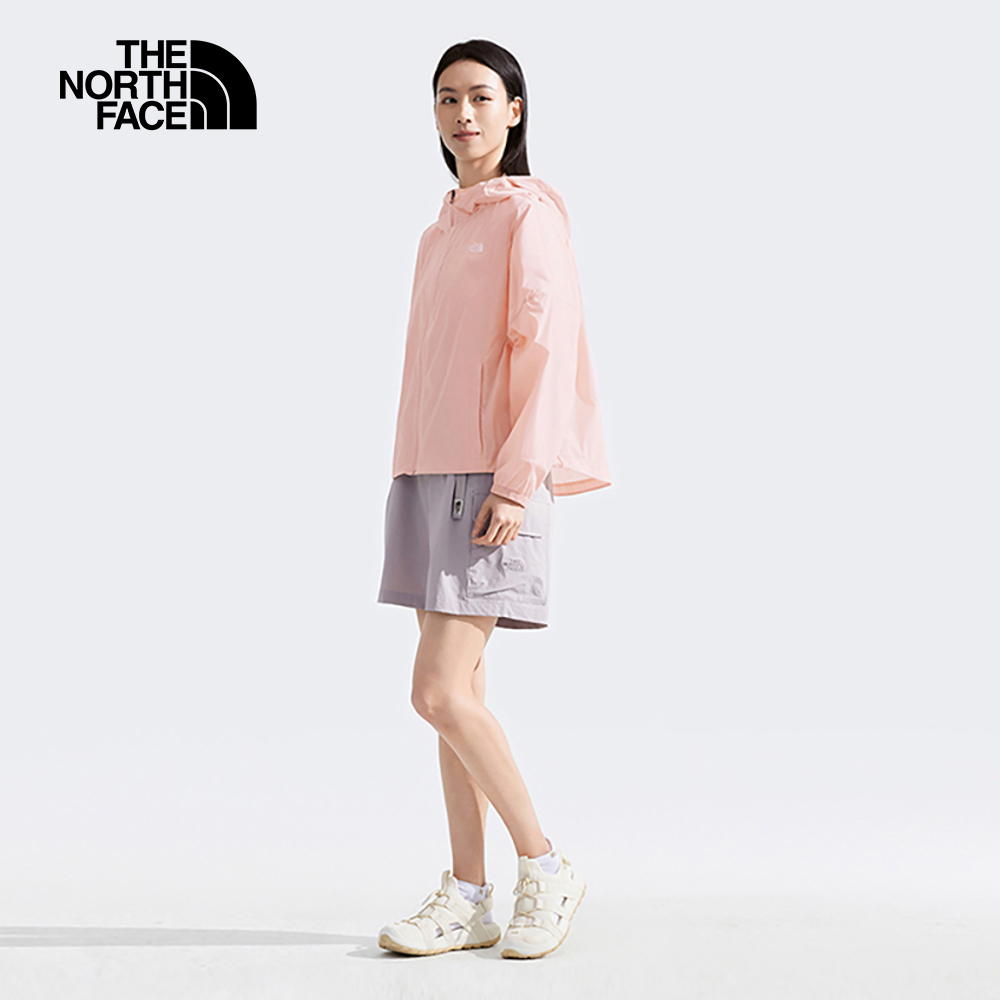 The North Face北面女款粉色DWR防潑水防風外套｜8C52LK6