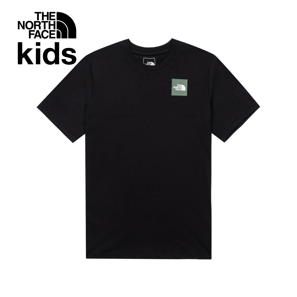 【10/27 12點限時搶購】The North Face北面兒童黑色吸濕排汗短袖T恤｜8DCUJK3