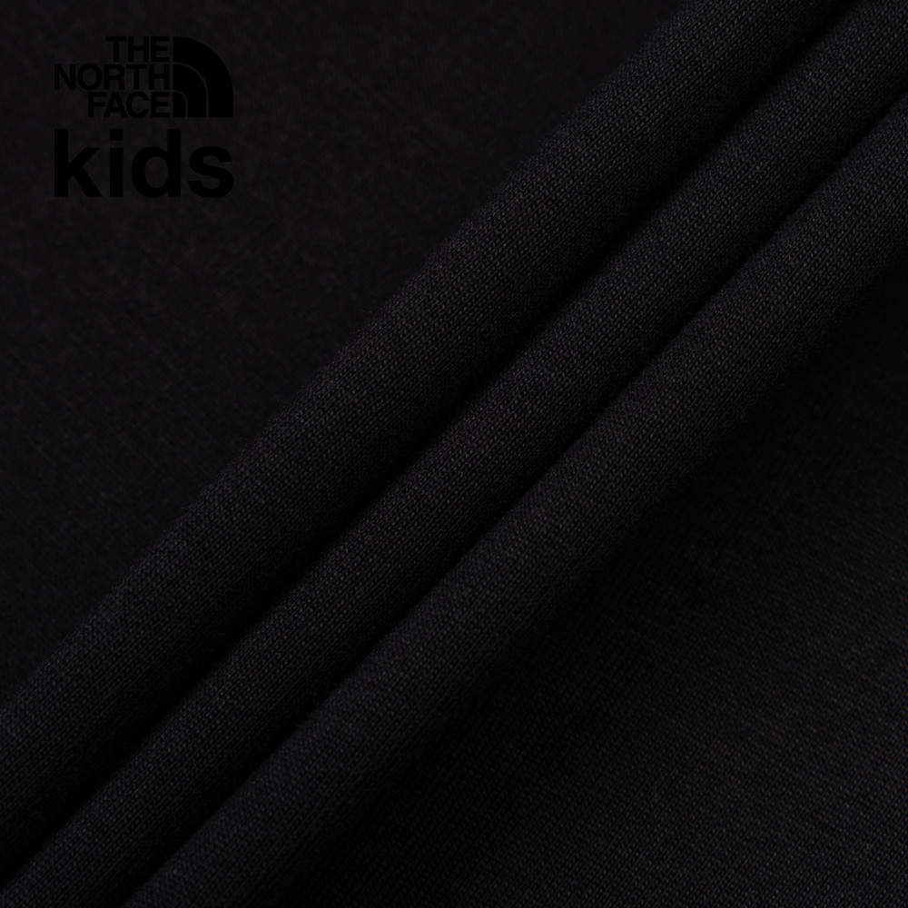 【10/27 12點限時搶購】The North Face北面兒童黑色吸濕排汗短袖T恤｜8DCUJK3