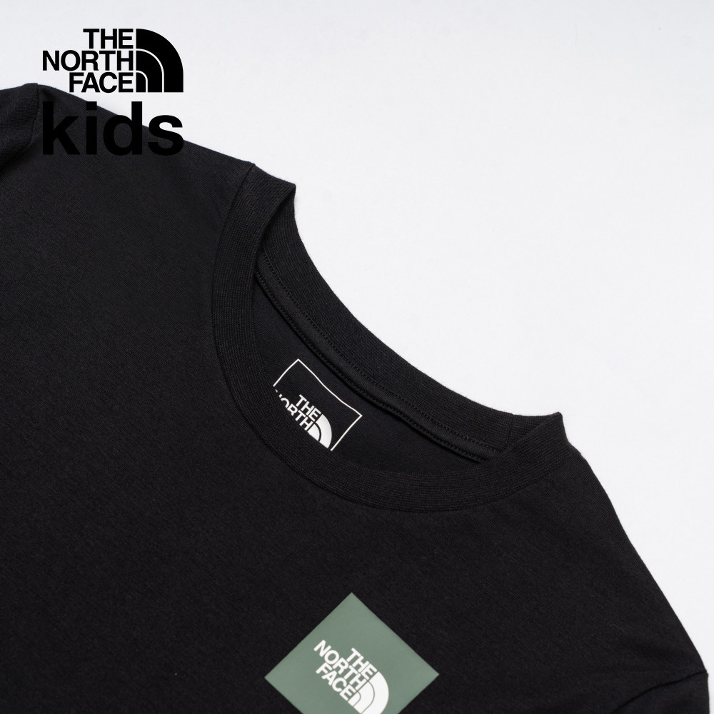 【10/27 12點限時搶購】The North Face北面兒童黑色吸濕排汗短袖T恤｜8DCUJK3