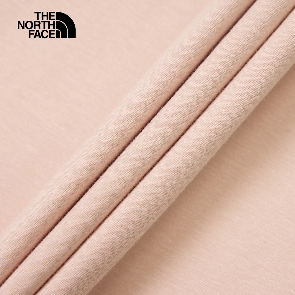 The North Face北面女款粉色吸濕排汗短袖T恤｜8D7NLK6