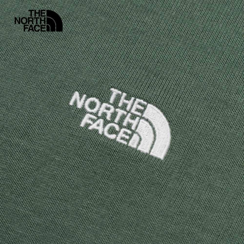 UE男款綠色純棉落肩設計舒適短袖T恤｜885RHCH