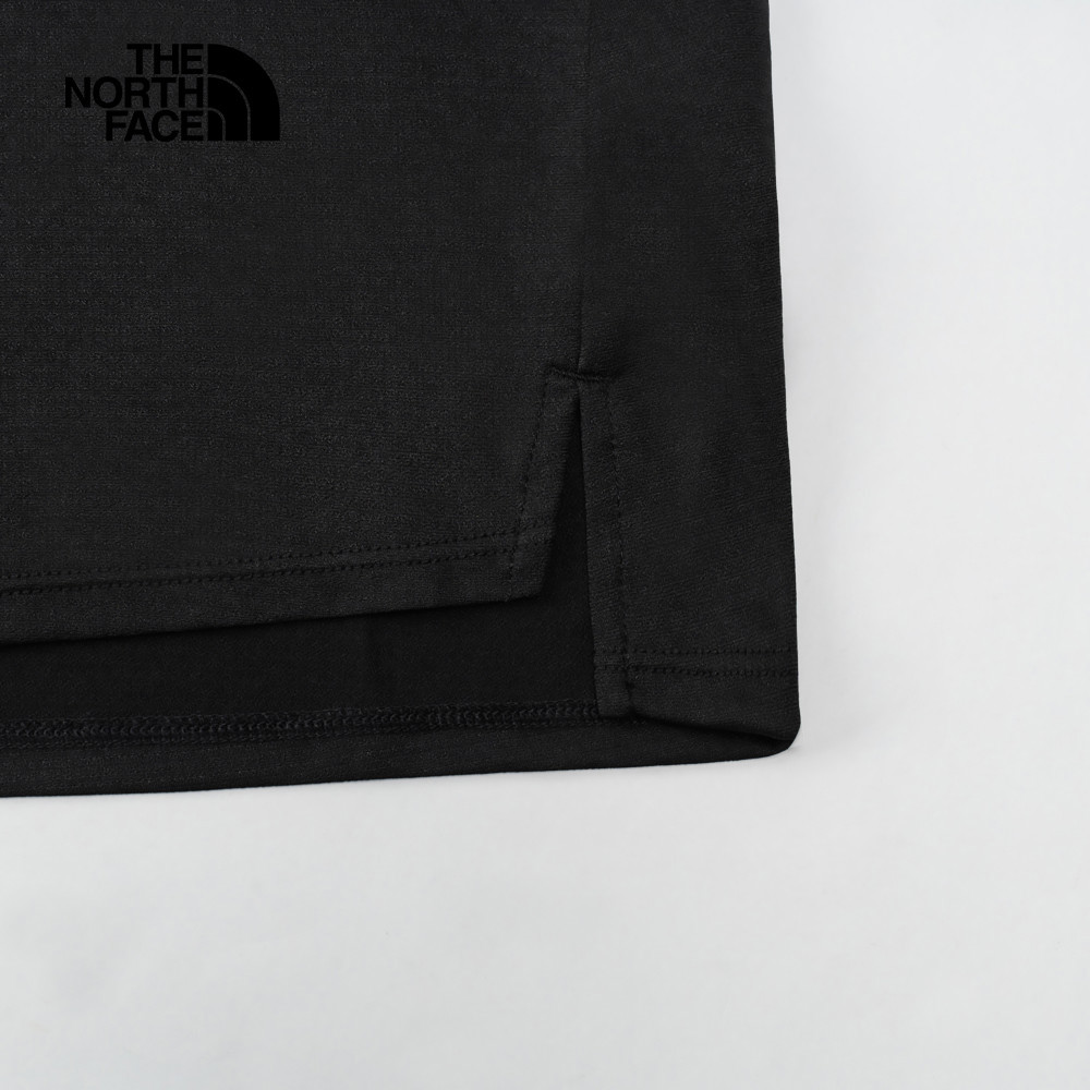 The North Face北面女款黑色吸濕排汗短袖T恤｜8DFJJK3