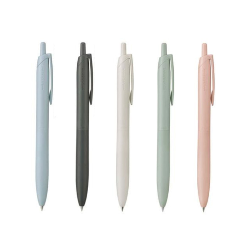 Uni三菱 JETSTREAM Lite 0.5輕盈感溜溜筆(SXN-LS-05)-珊瑚粉/天空藍/消光黑/湖水綠/貝殼白