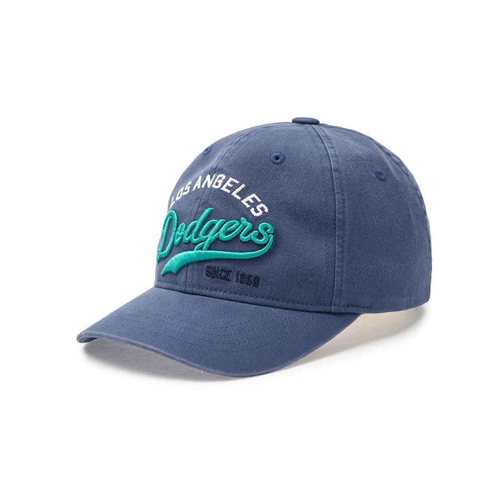 MLB KIDS 軟頂可調式棒球帽 童帽 洛杉磯道奇隊 (7ACPVT15N-07BLD)