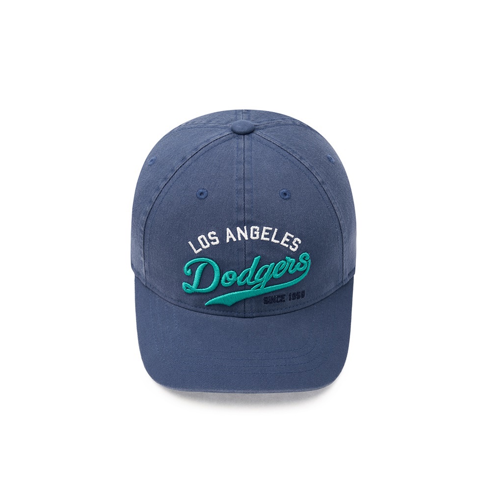 MLB KIDS 軟頂可調式棒球帽 童帽 洛杉磯道奇隊 (7ACPVT15N-07BLD)
