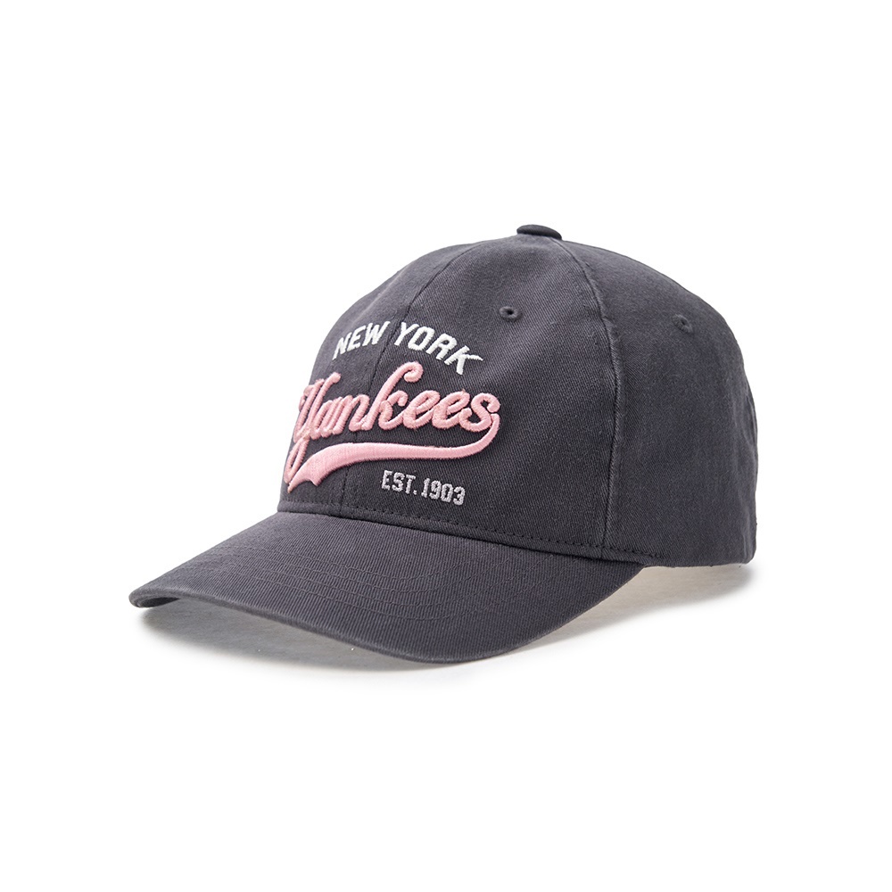 MLB KIDS 軟頂可調式棒球帽 童帽 紐約洋基隊 (7ACPVT15N-50CGL)