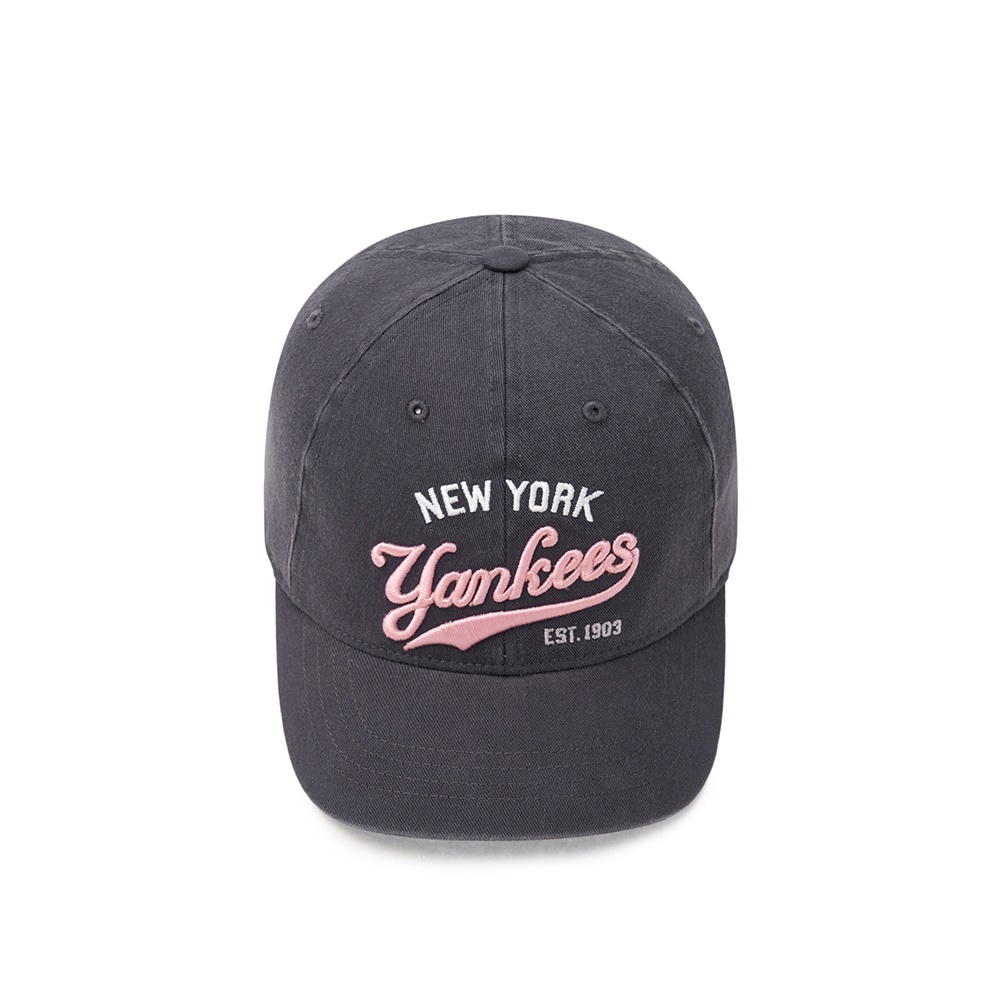 MLB KIDS 軟頂可調式棒球帽 童帽 紐約洋基隊 (7ACPVT15N-50CGL)