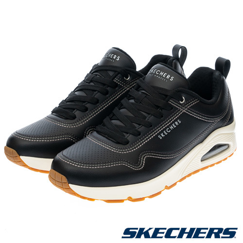 SKECHERS 男休閒系列 UNO (183014BLK)