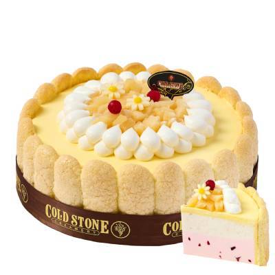 【COLD STONE】浪漫樂花園(6吋 冰淇淋蛋糕)