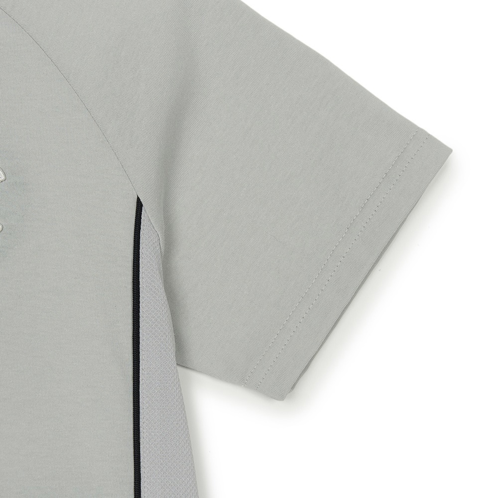 MLB KIDS 涼感速乾短袖T恤 童裝 Monogram系列 紐約洋基隊 (7ATSM0553-50GRL)