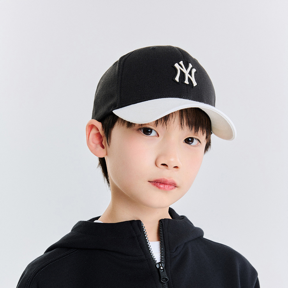 MLB KIDS 可調式棒球帽 童帽 Varsity系列 紐約洋基隊 (7ACP8805N-50BKS)