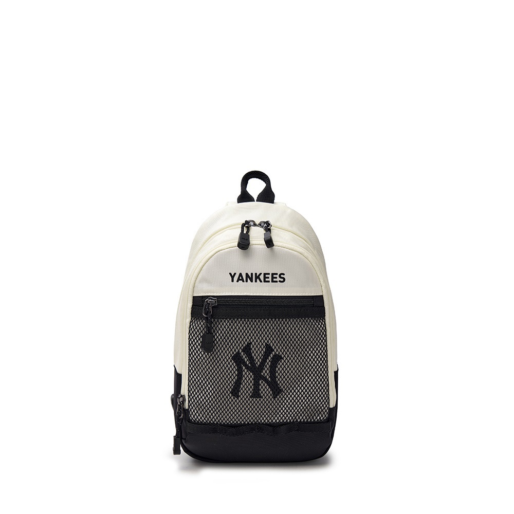 MLB KIDS 斜背包 肩背包 兒童包包 紐約洋基隊 (7ASGB045N-50CRS)