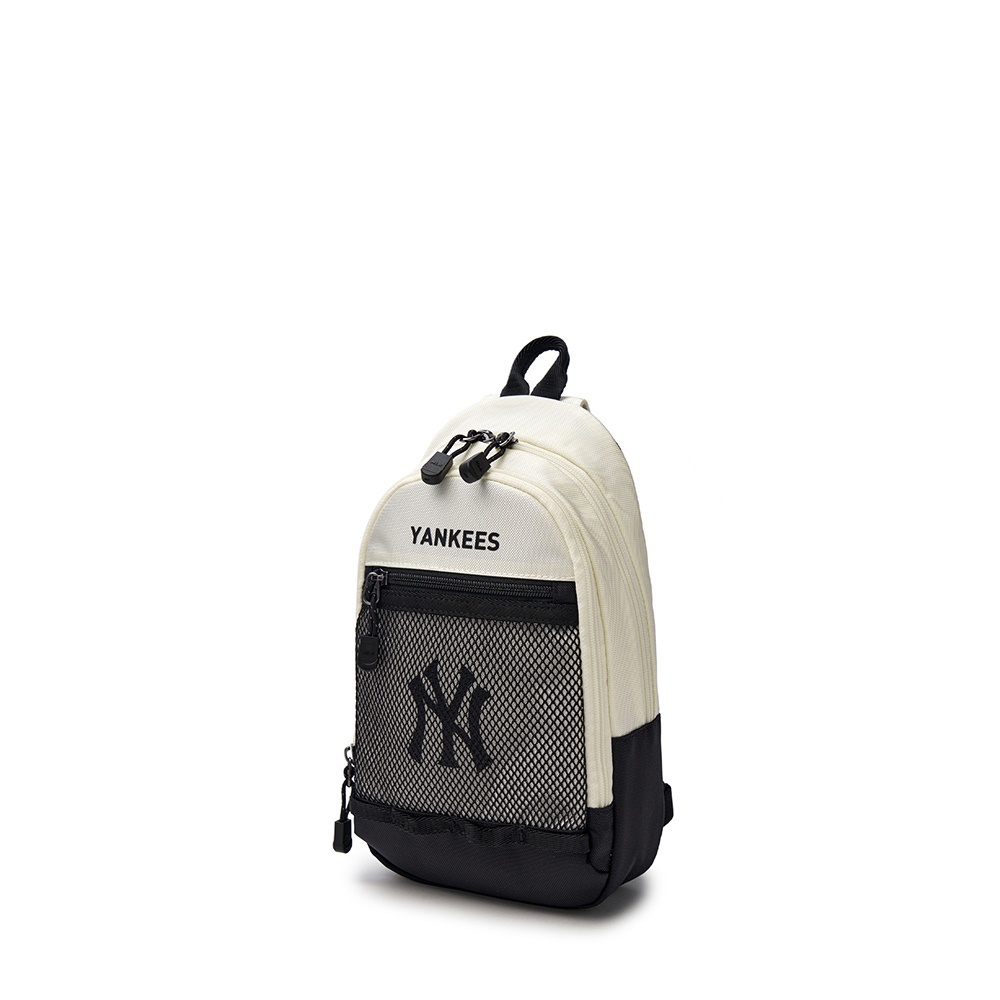 MLB KIDS 斜背包 肩背包 兒童包包 紐約洋基隊 (7ASGB045N-50CRS)