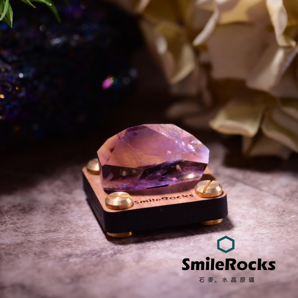 【石麥半寶石】【限量】紫水晶隨形冰塊 No.623222551-廠商直送