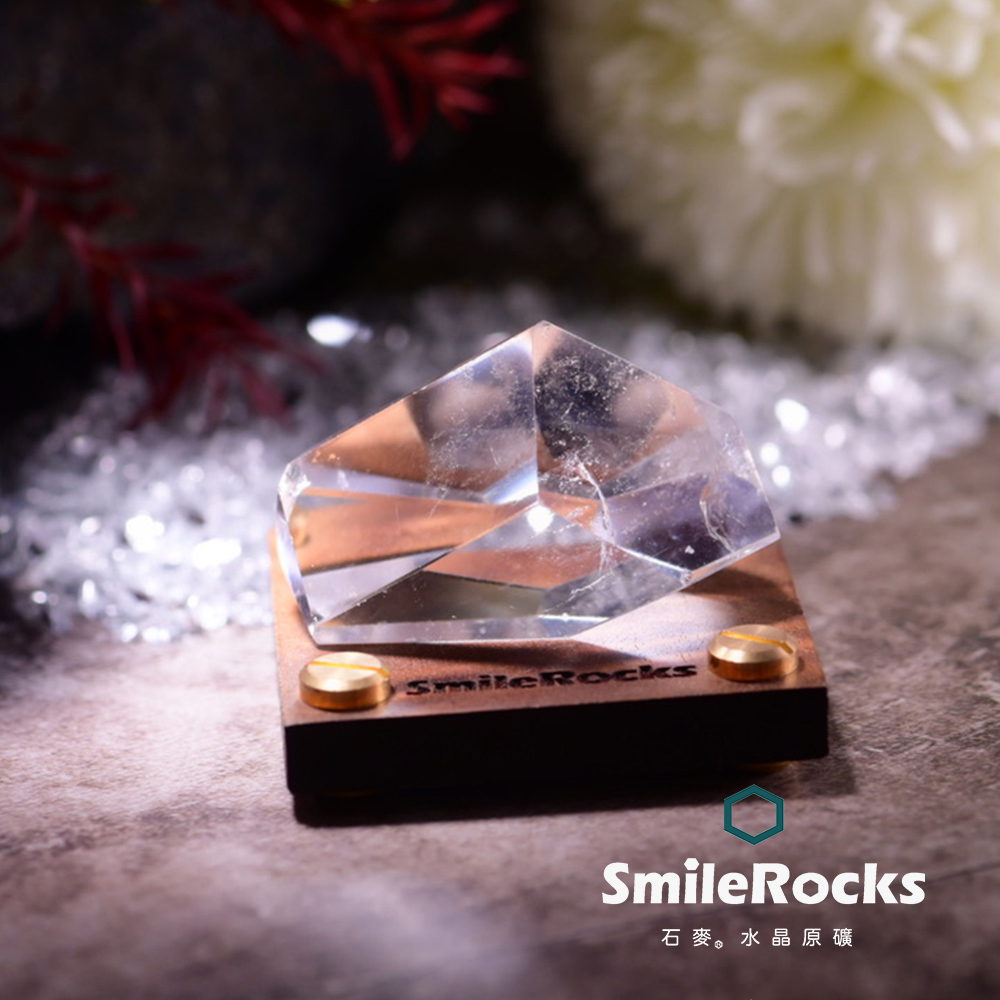 【石麥半寶石】白水晶隨形冰塊No.621062578-廠商直送