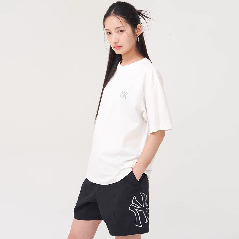 MLB 抗UV 尼龍休閒短褲 紐約洋基隊 (3ASMB0753-50BKS)