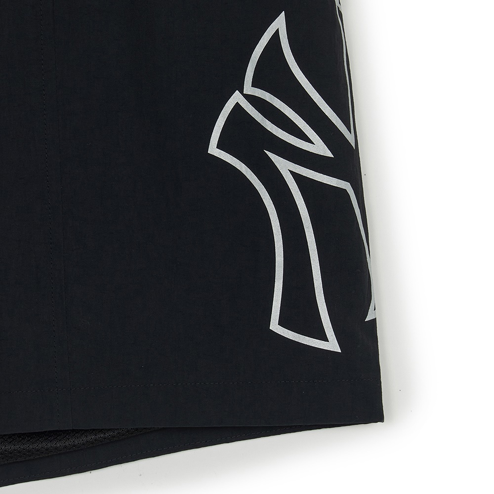 MLB 抗UV 尼龍休閒短褲 紐約洋基隊 (3ASMB0753-50BKS)