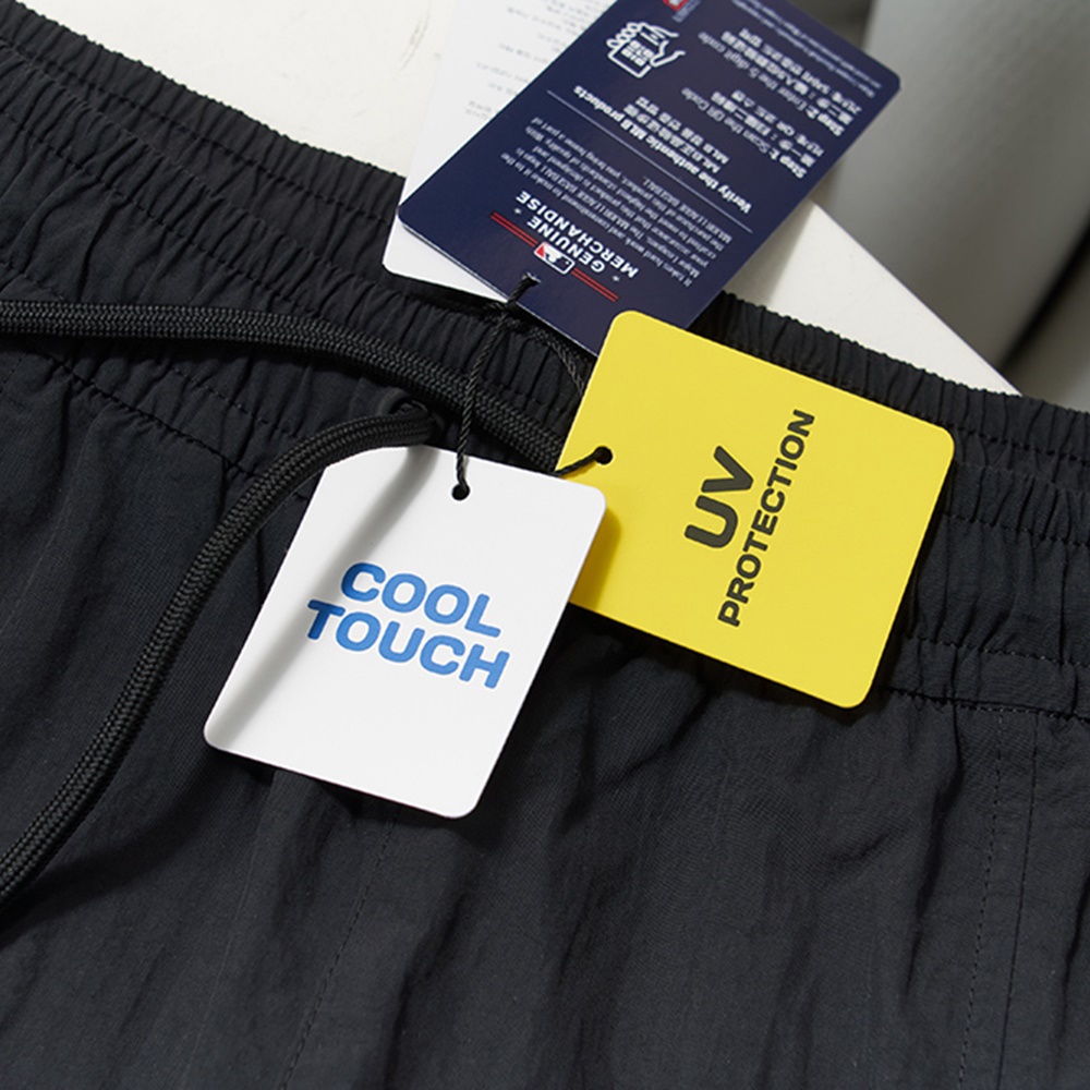 MLB 抗UV 尼龍休閒短褲 紐約洋基隊 (3ASMB0753-50BKS)