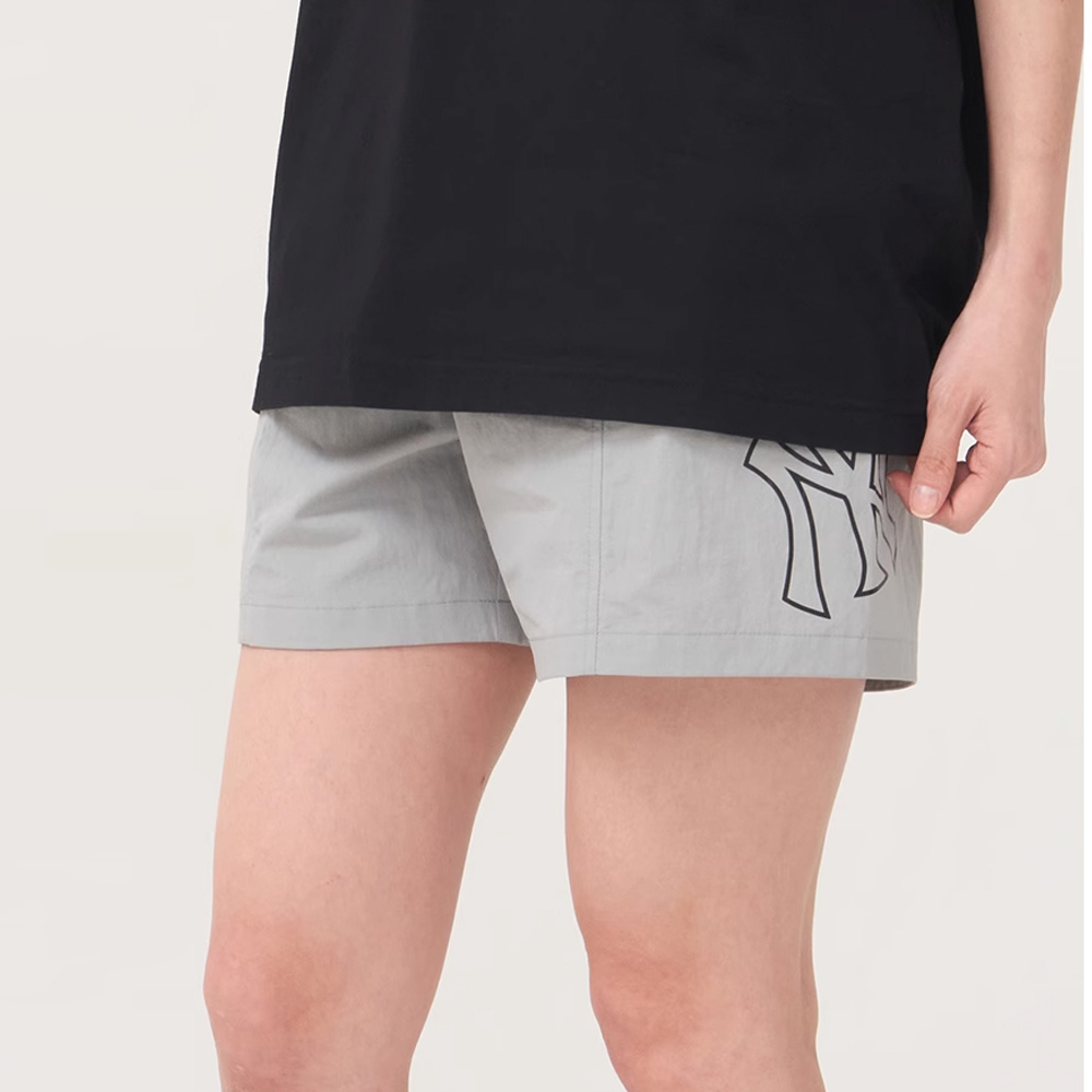 MLB 抗UV 尼龍休閒短褲 紐約洋基隊 (3ASMB0753-50GRL)