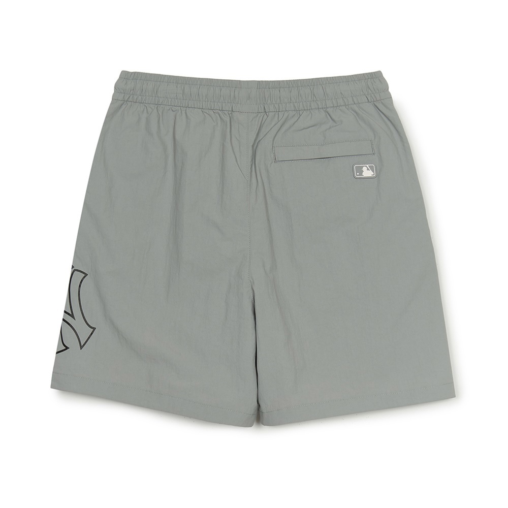 MLB 抗UV 尼龍休閒短褲 紐約洋基隊 (3ASMB0753-50GRL)