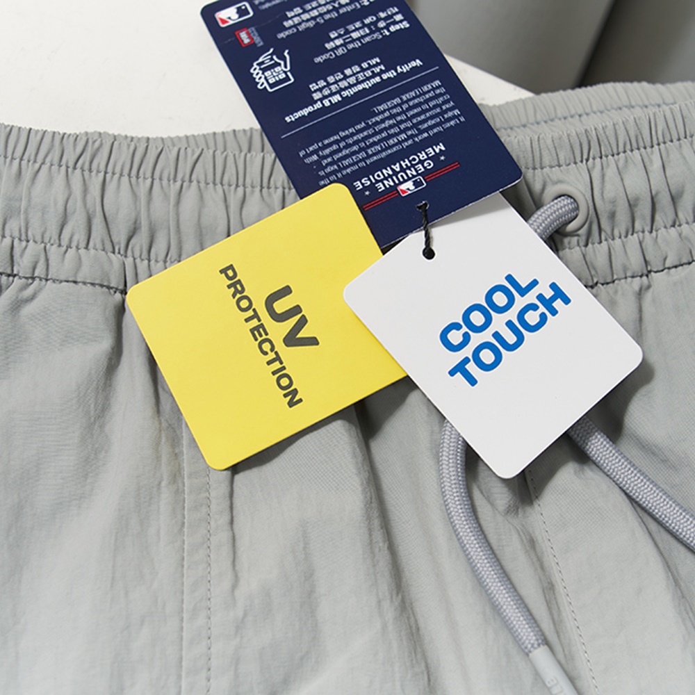 MLB 抗UV 尼龍休閒短褲 紐約洋基隊 (3ASMB0753-50GRL)