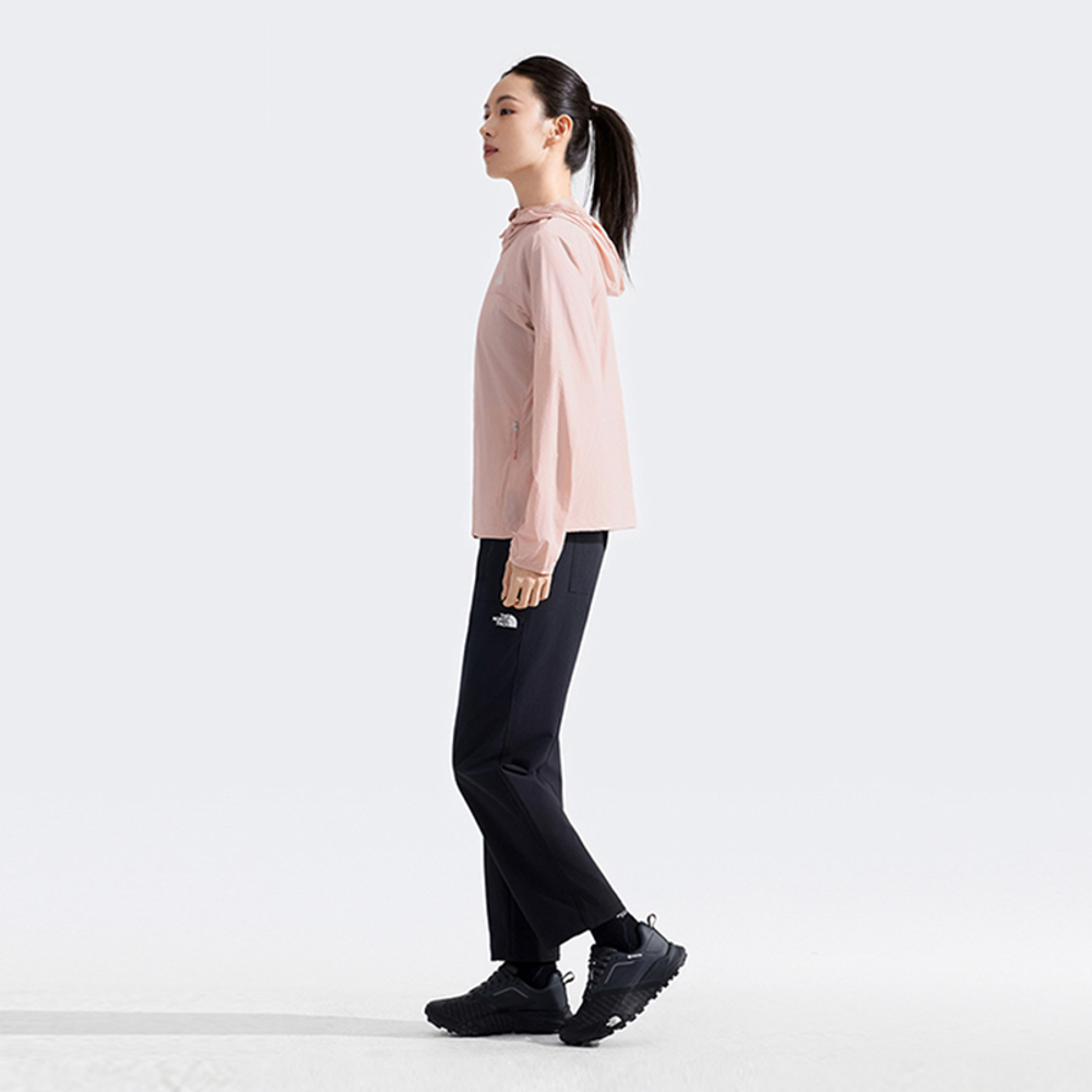The North Face北面女款粉色UPF防曬防風外套｜8CJZLK6