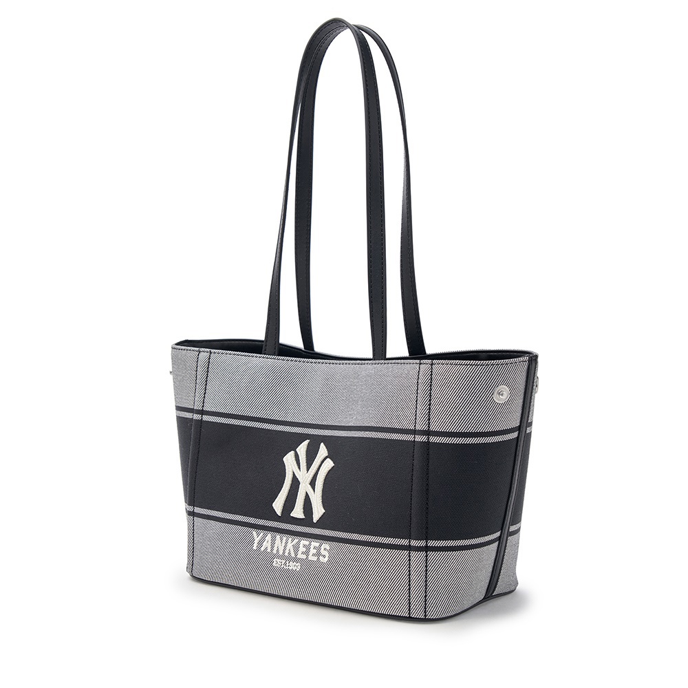 MLB 托特包 肩背包 Varsity系列 紐約洋基隊 (3ABQB015N-50BKS)