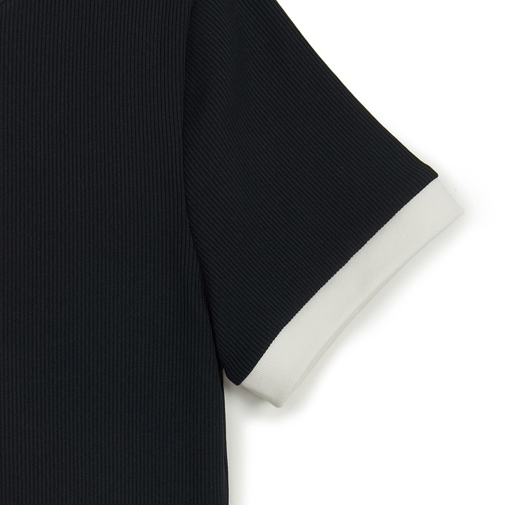 MLB 短袖連身裙 洋裝 長版上衣  紐約洋基隊 (3FOPB0453-50BKS)