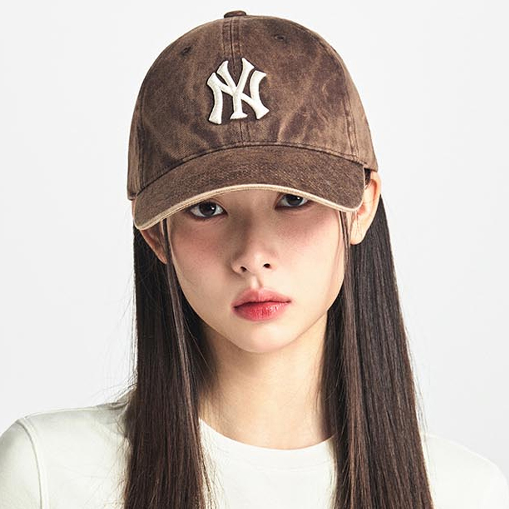 MLB 可調式軟頂棒球帽 紐約洋基隊 (3ACPVV45N-50BRS)