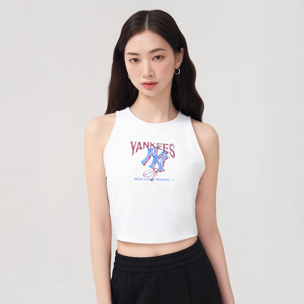 MLB 女版運動背心 Bra Top 涼感 抗UV 紐約洋基隊 (3FTKA0153-50WHS)