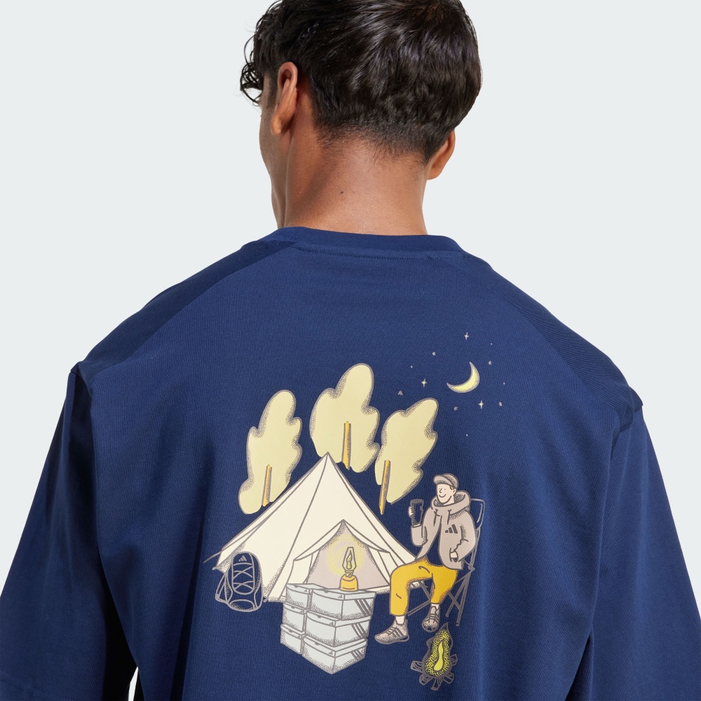 CODES DOODLE CAMP 短袖上衣